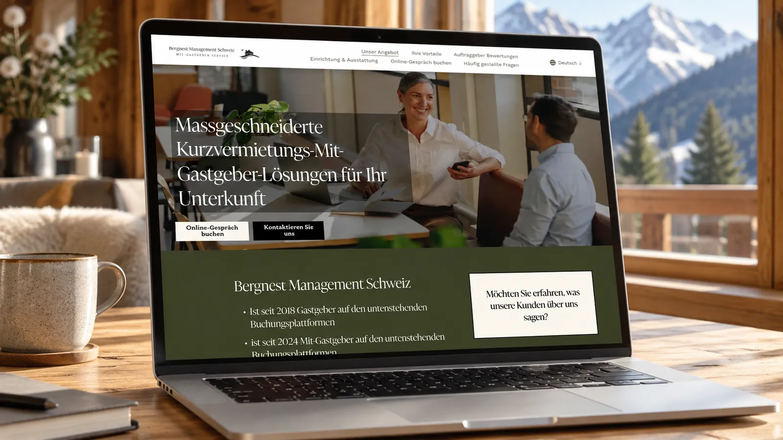 Bergnest Management Schweiz — screenshot 3