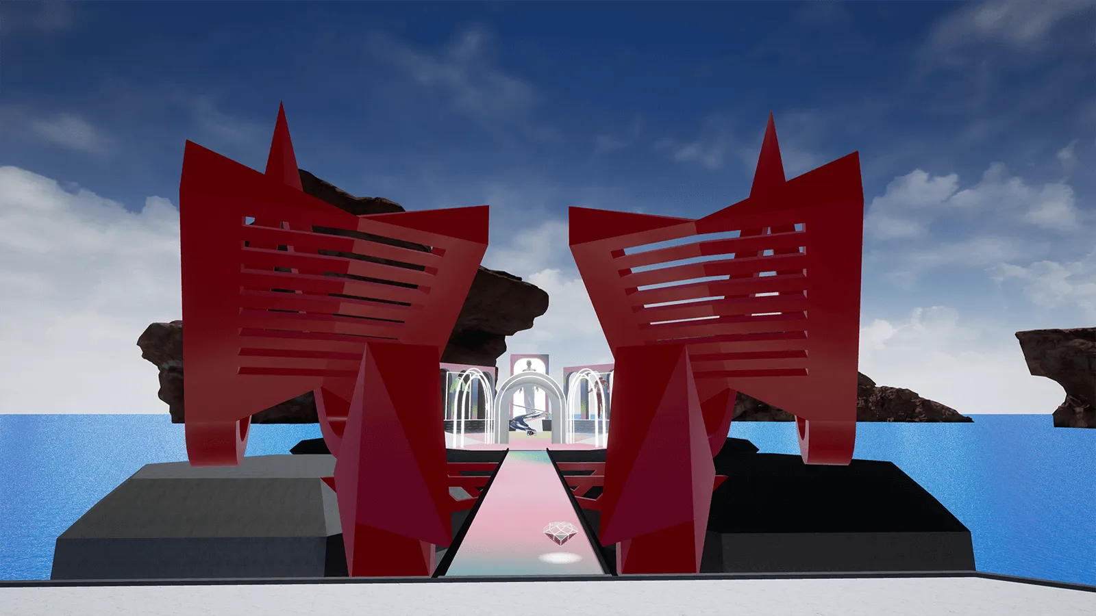 Real-time 3D scene
