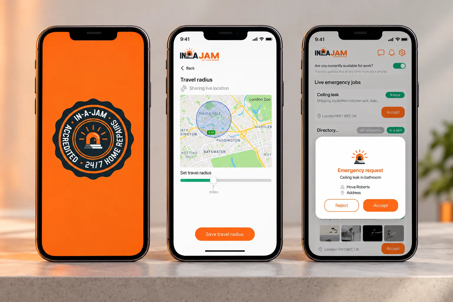 In a Jam Mobile App — screenshot 4