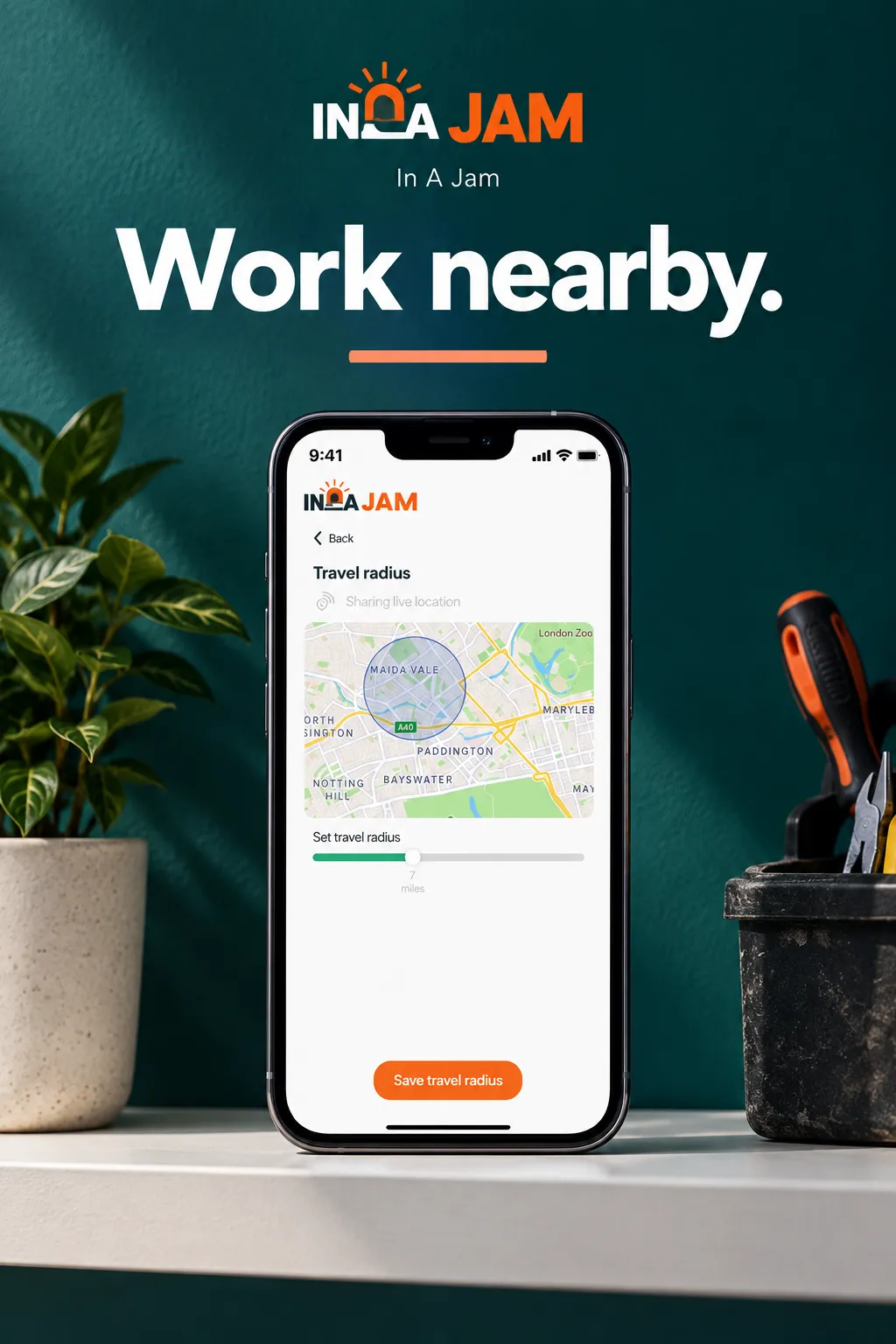 In a Jam Mobile App — screenshot 1