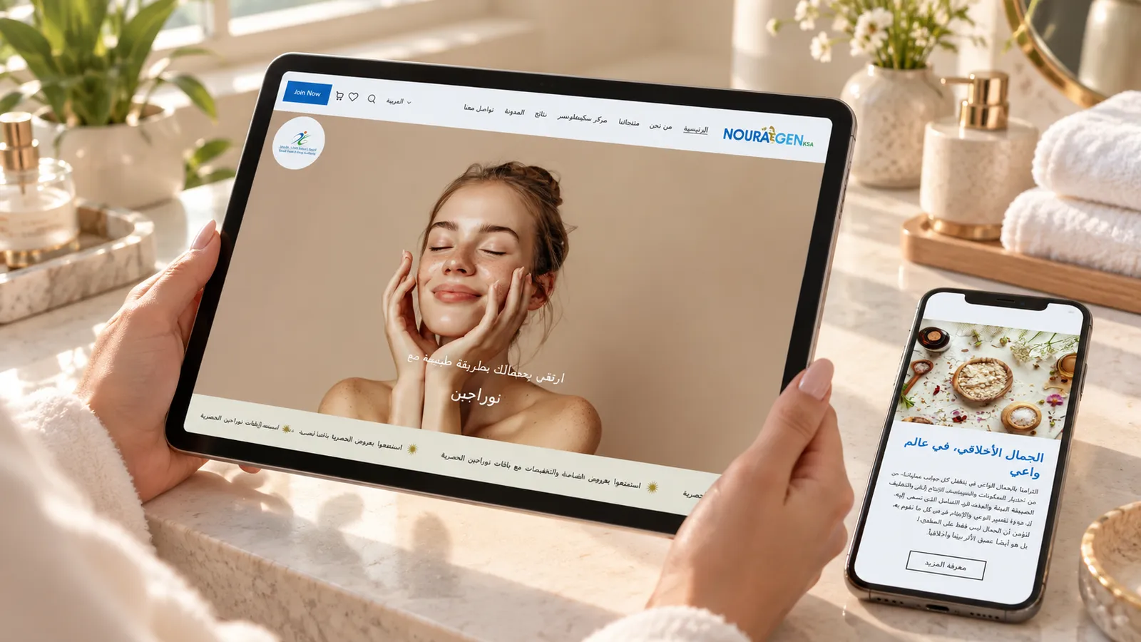Nouragen KSA — screenshot 2