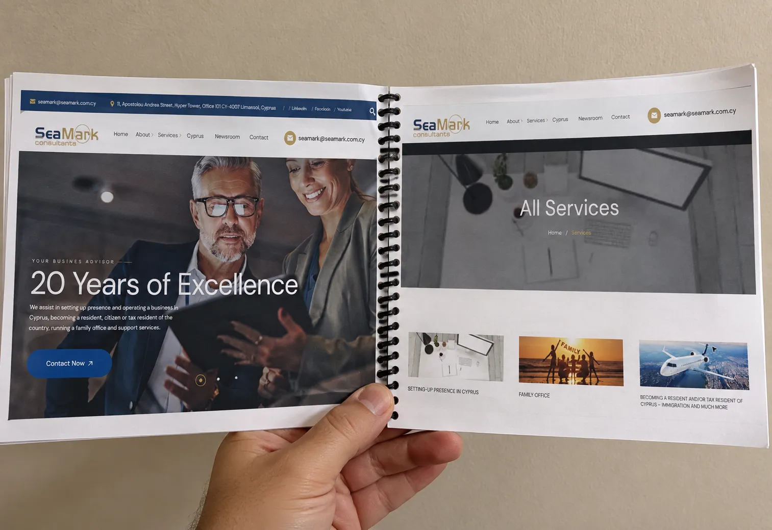 SeaMark Consultancy — project overview