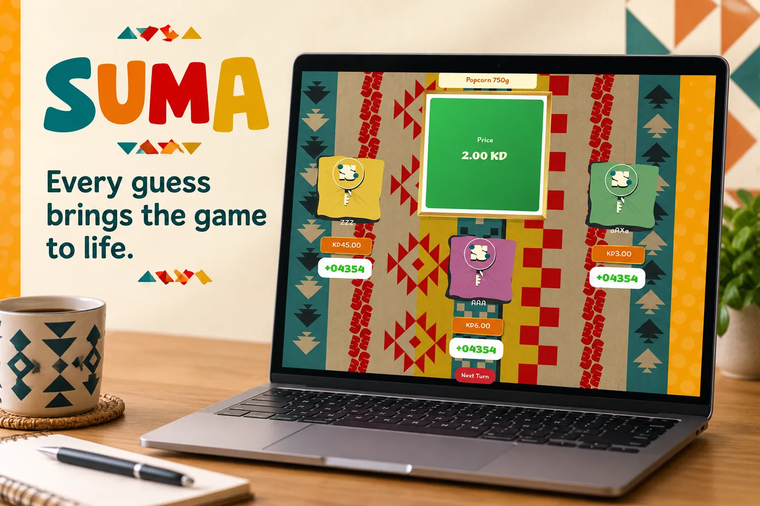 SUMA — Price Guessing Game key art
