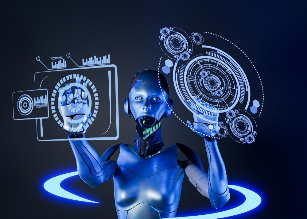 Robotics concept render