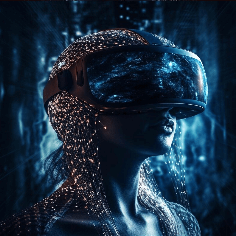 AI concept render