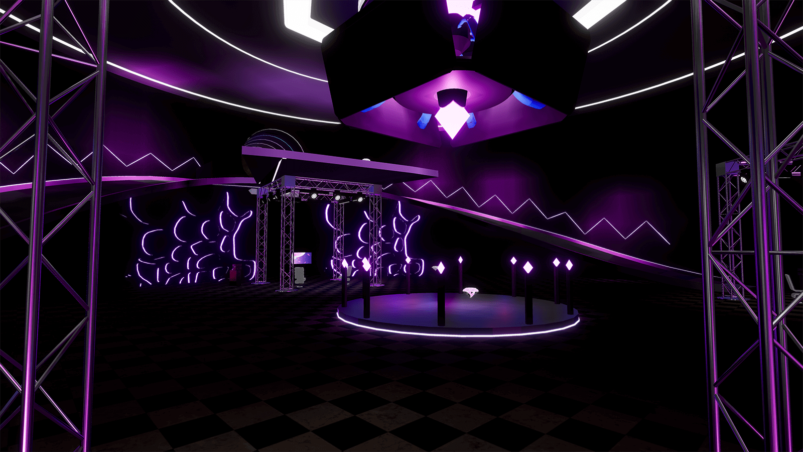 Real-time 3D scene
