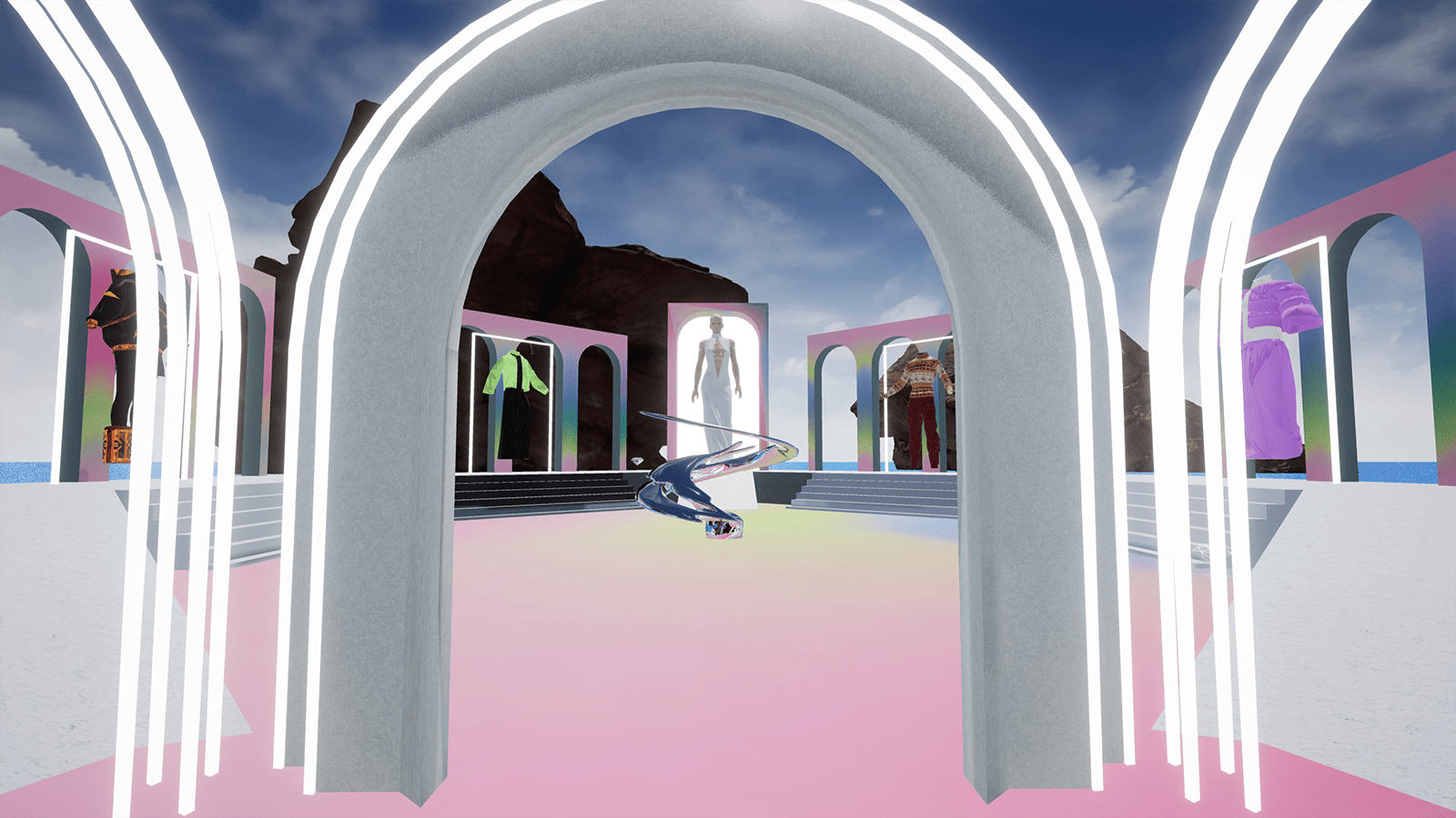Virtual world scene